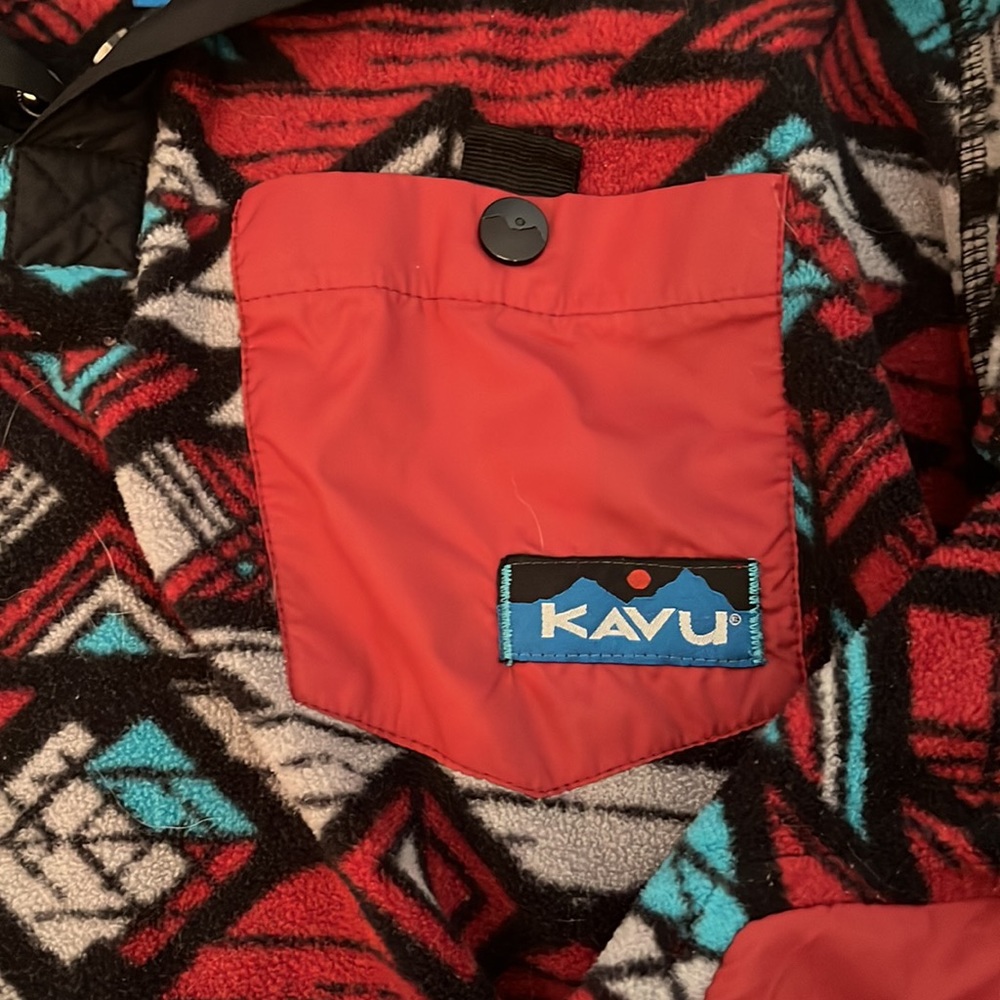 Kavu Patterned Fleece Pullover - image 3